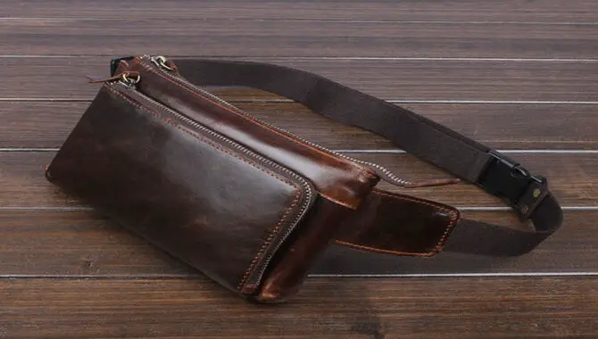Hebetag Leather Waist Pack