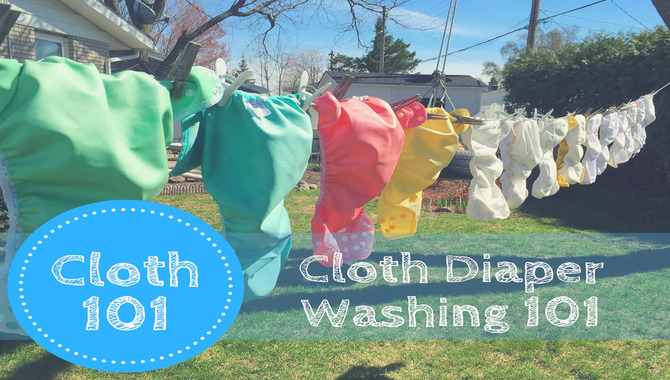 How To Wash And Dry Cloth Diapers
