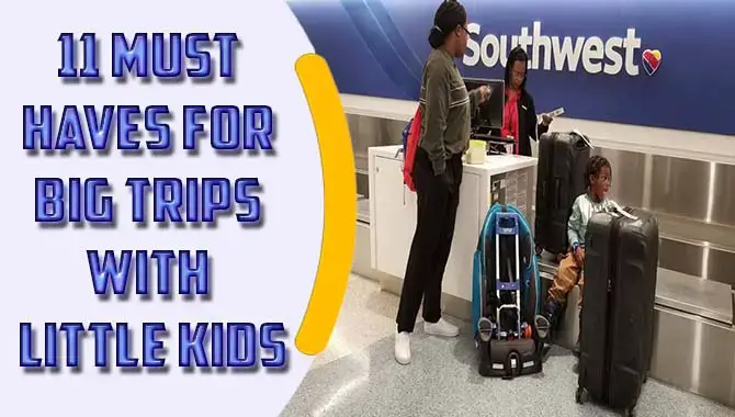 Must Haves For Big Trips With Little Kids