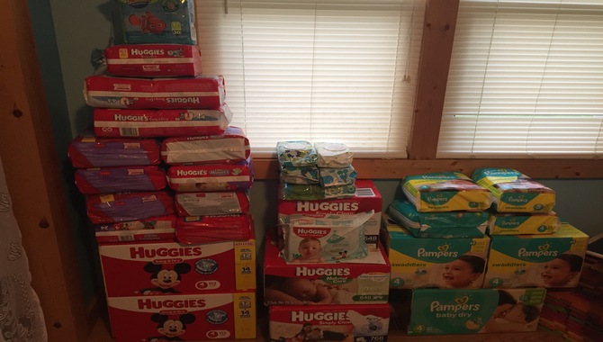 Negatives Of A Diaper Stockpile