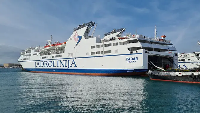 On Board A Croatian Ferry