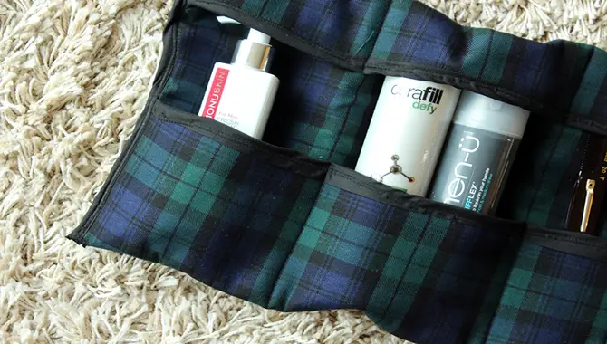 Tips For Using A DIY Roll Up A Toiletries Bag