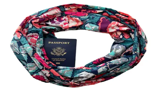 What Can You Carry In A Travel Scarf With Hidden Pockets?