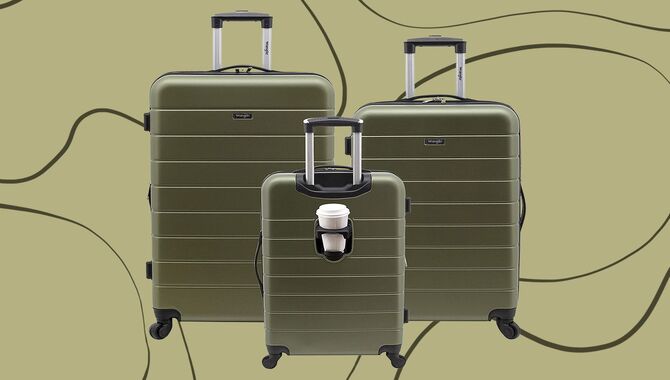 Wrangler Spinner Smart Carry-On Luggage