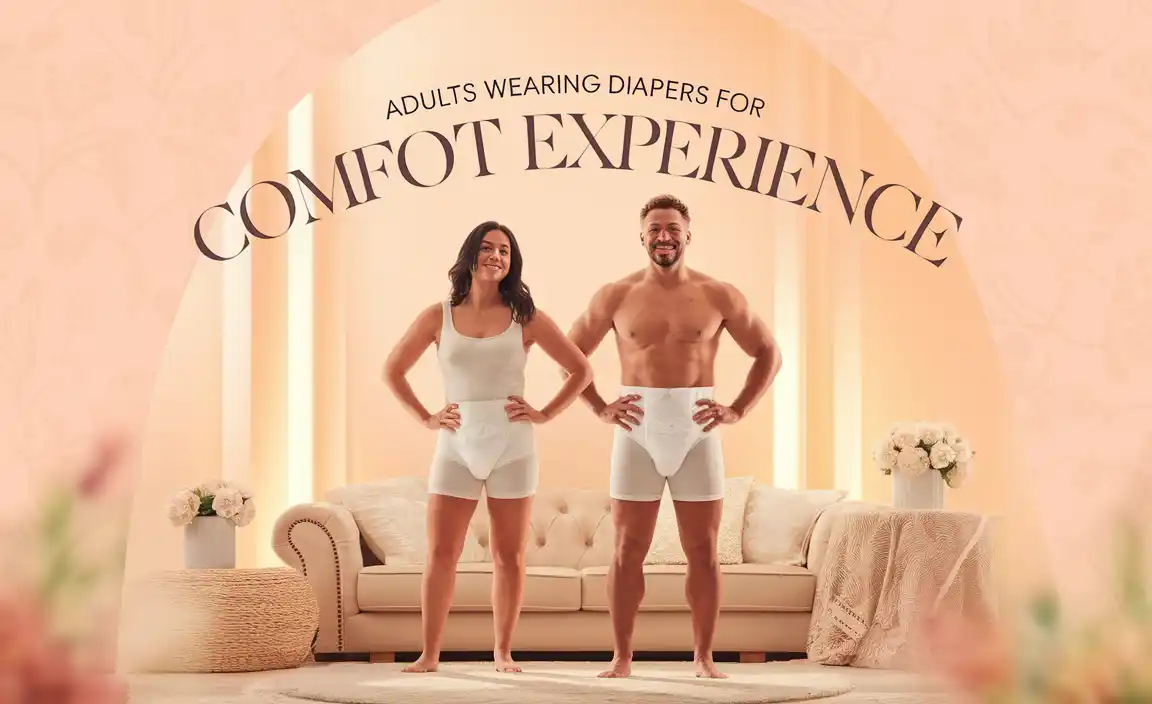 Adults Wearing Diapers For Comfort Experience