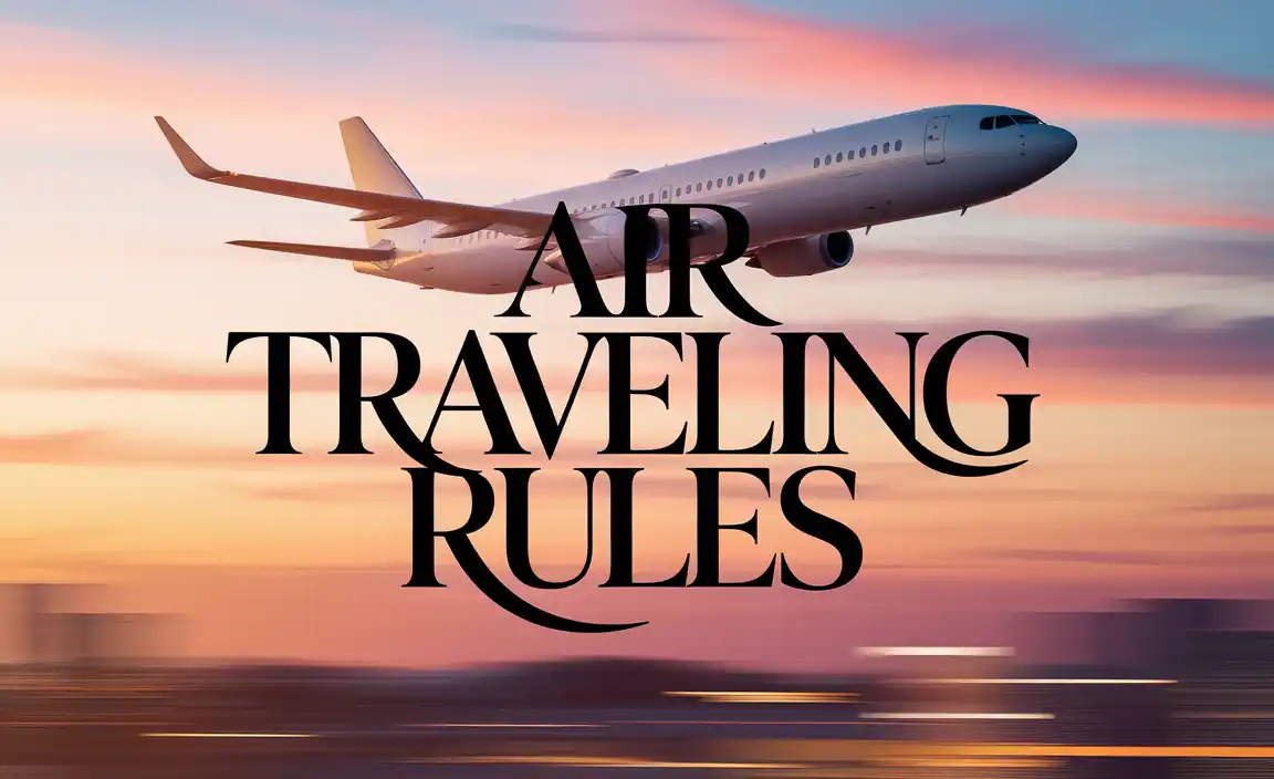 Air Traveling Rules
