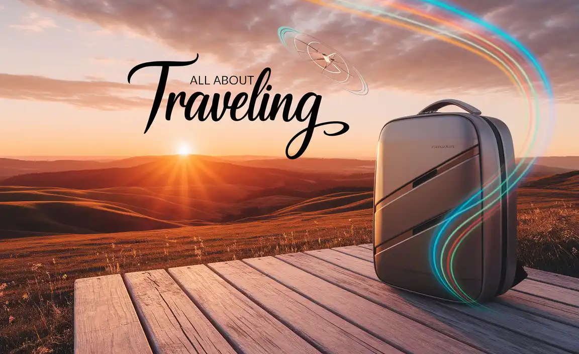 All About Traveling Cue Card
