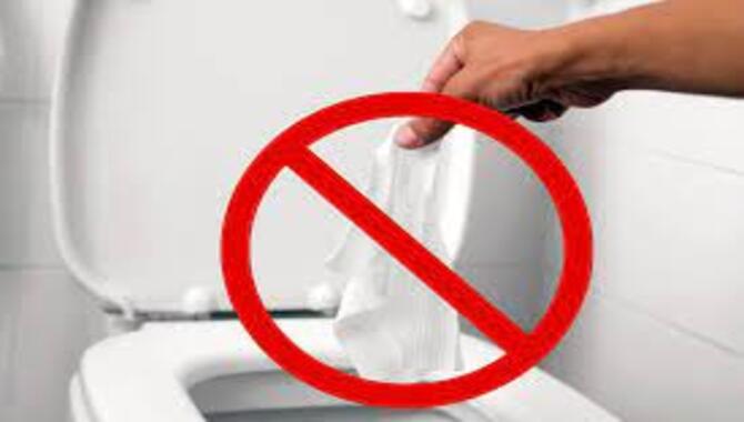 Avoid Flushing The Diaper