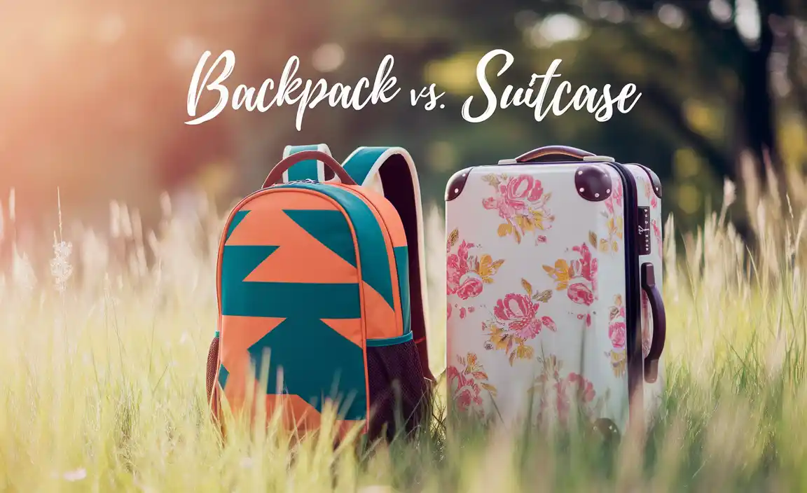 Backpack Vs. Suitcase
