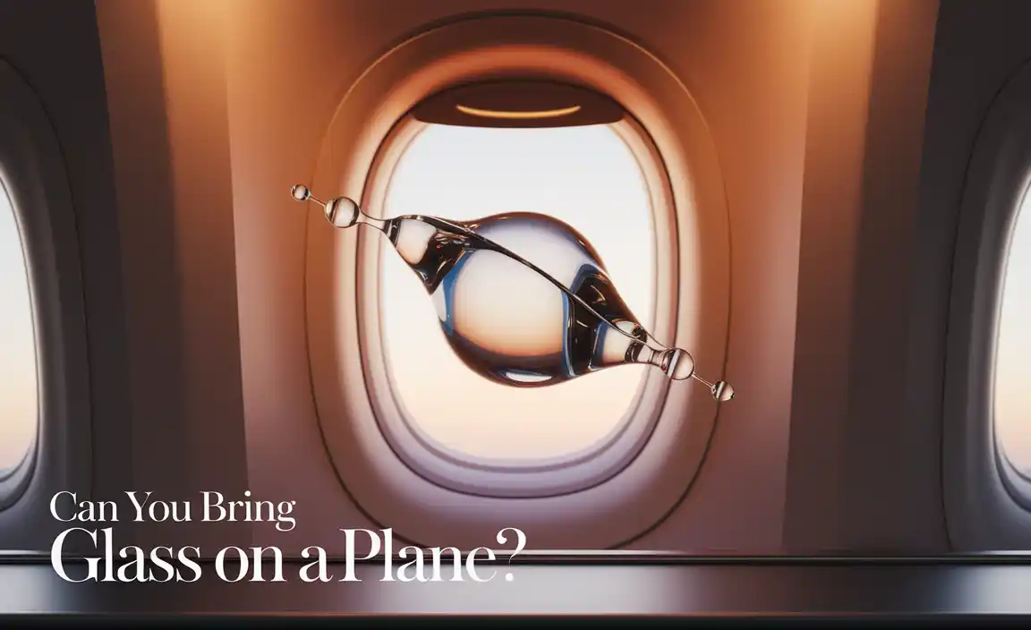 Can You Bring Glass On A Plane