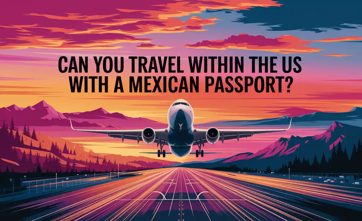 Can You Travel Within The US With A Mexican Passport