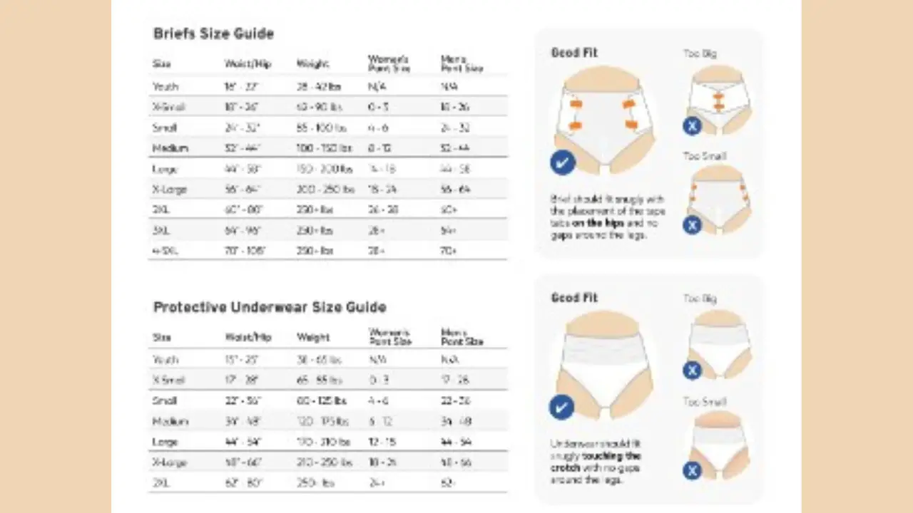 Choose The Correct Size Of Adult Diaper