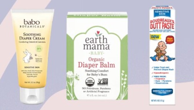 Creams, Ointments, And Gels For Treating Diaper Rash