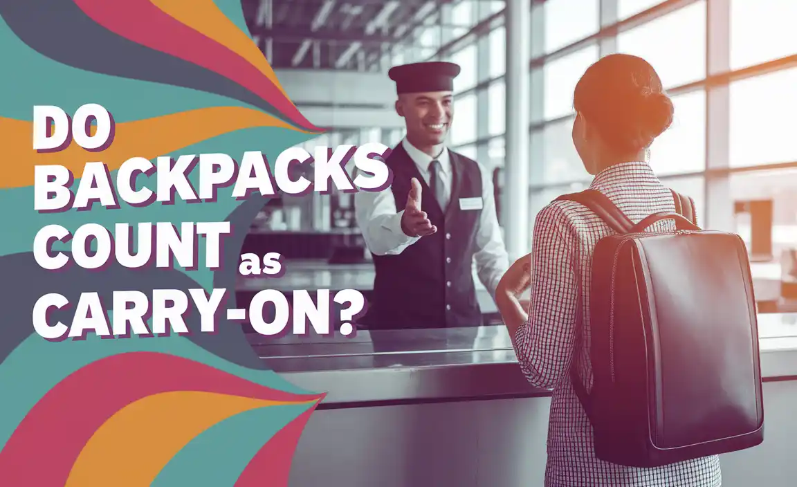 Do Backpacks Count As Carry On