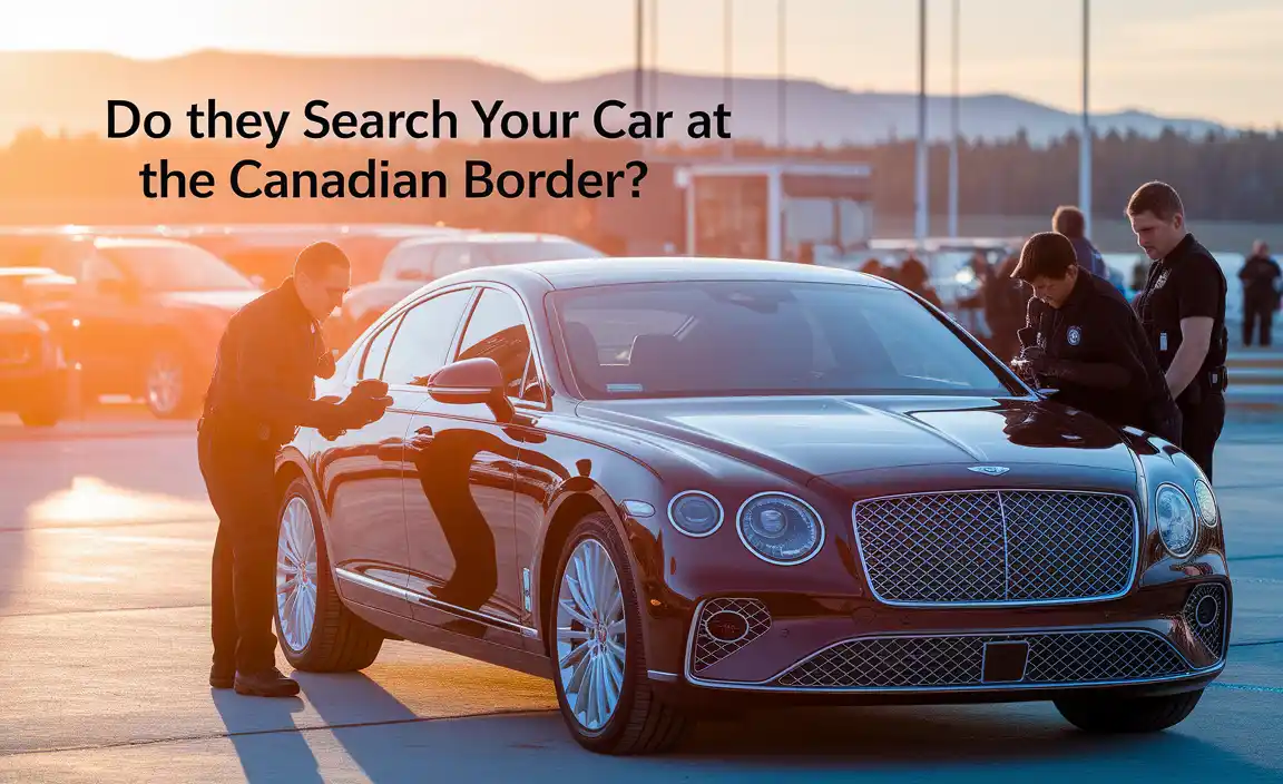 Do They Search Your Car At The Canadian Border