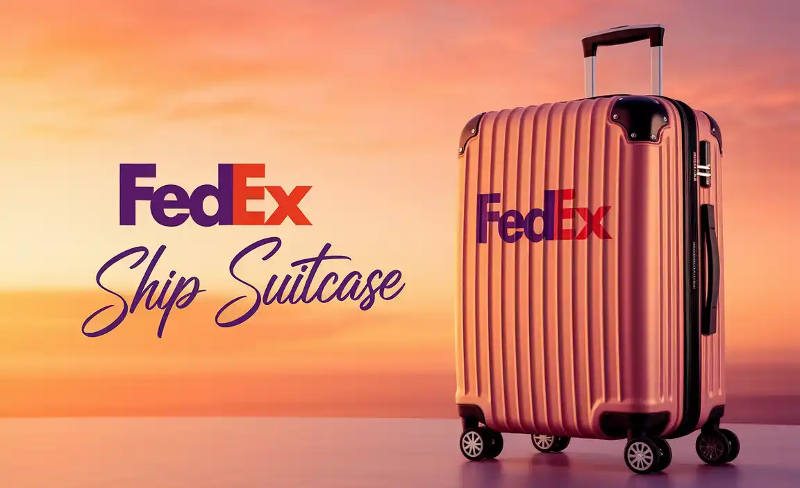 FedEx Ship Suitcase
