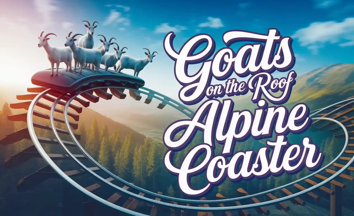 Goats On The Roof Alpine Coaster