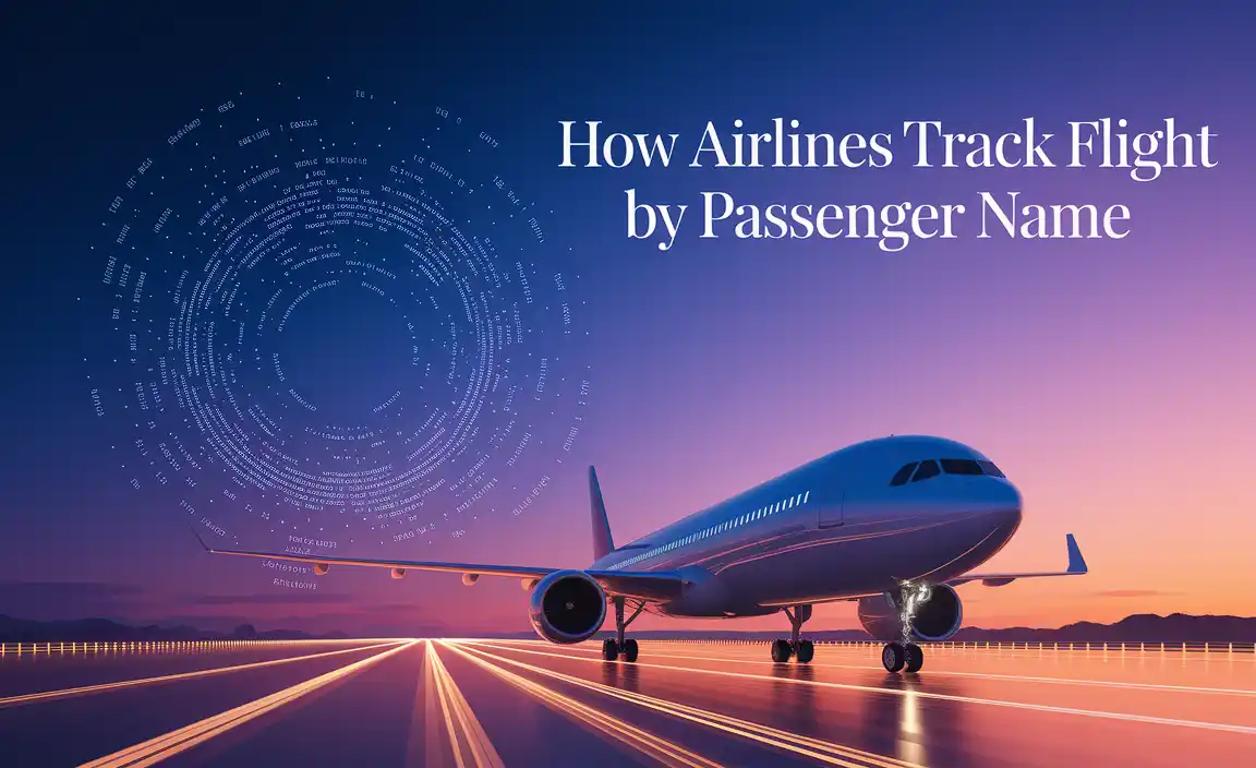 How Airlines Track Flight By Passenger Name