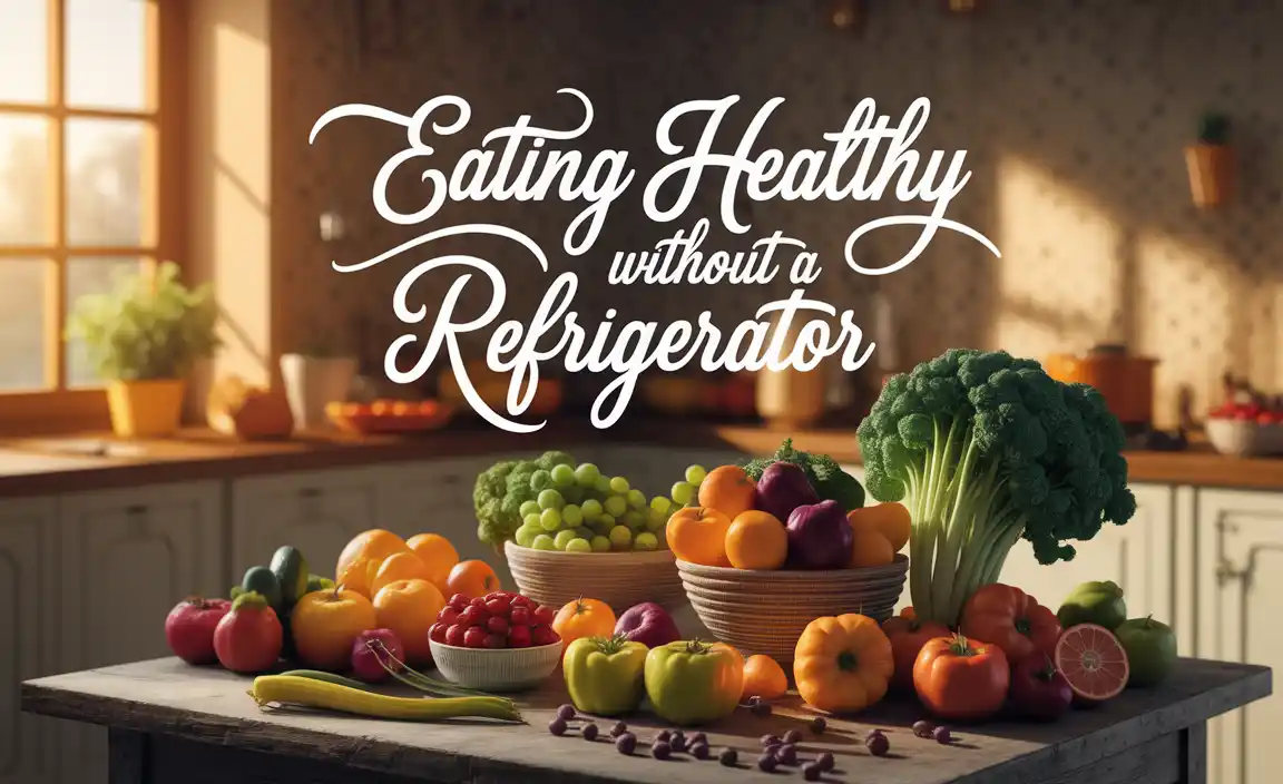 How Eating Healthy Without A Refrigerator