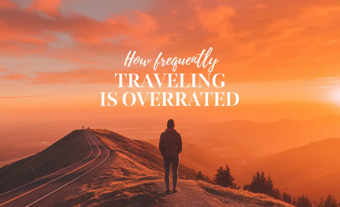 How Frequently Traveling Is Overrated