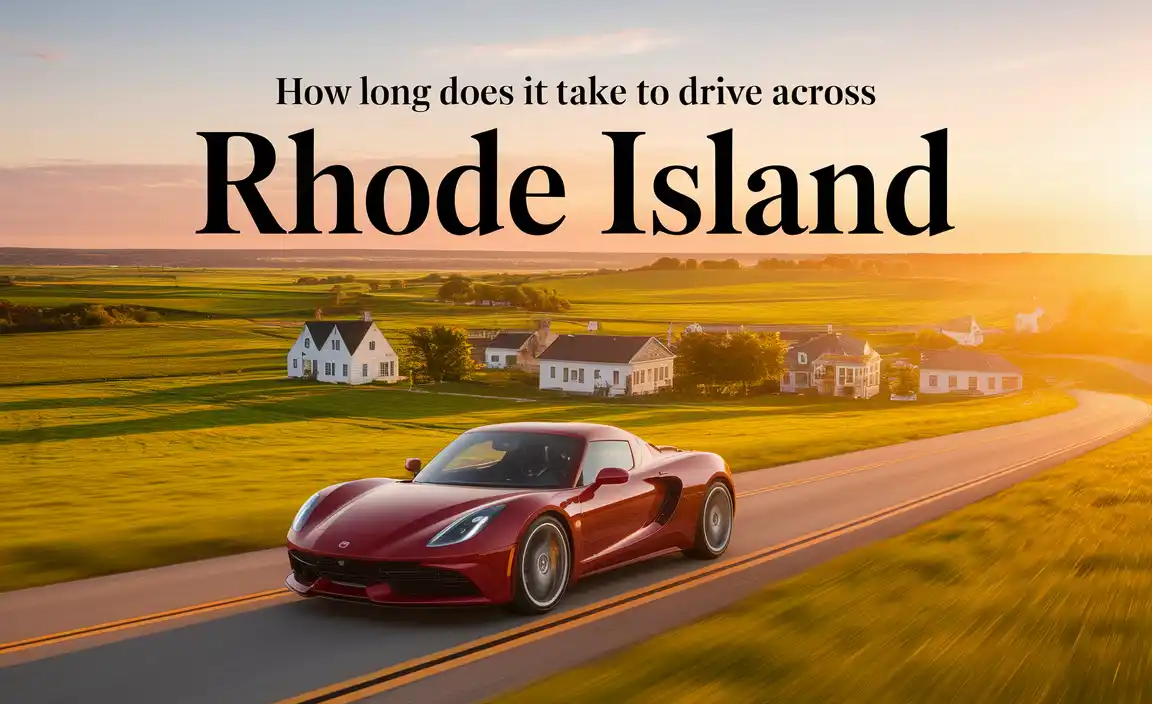 How Long Does It Take To Drive Across Rhode Island