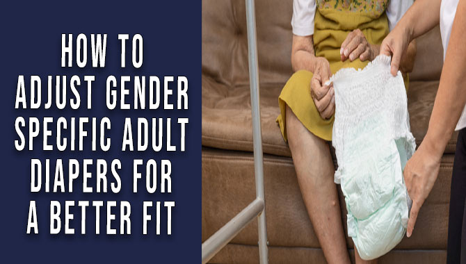 How To Adjust Gender-Specific Adult Diapers For A Better Fit