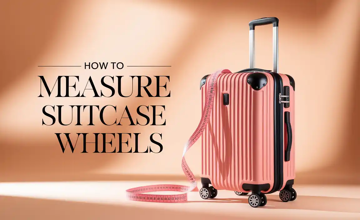 How To Measure Suitcase Wheels