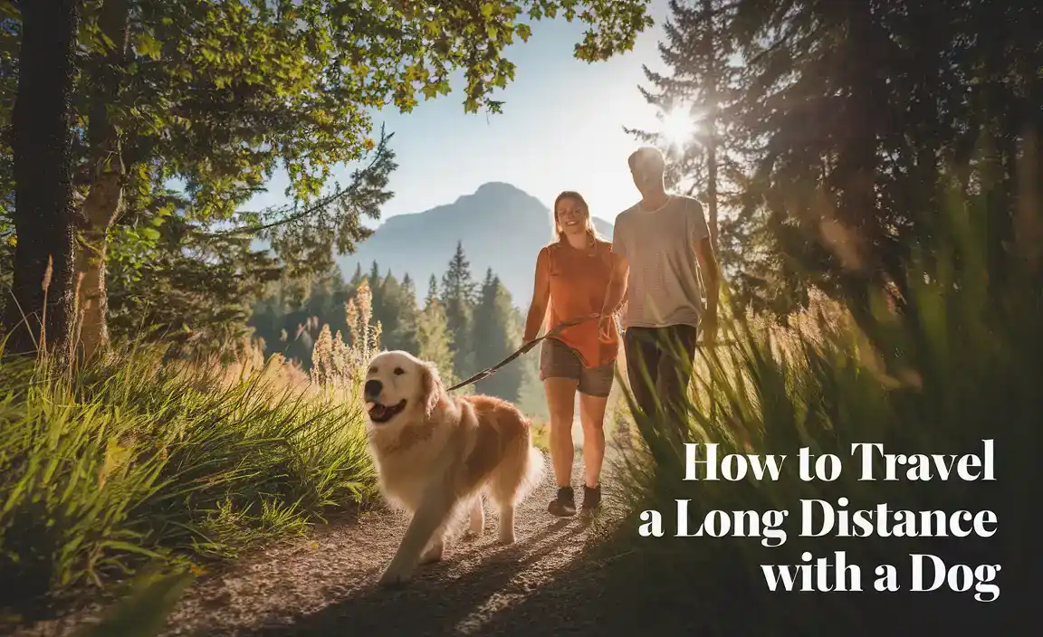 How To Travel A Long Distance With A Dog