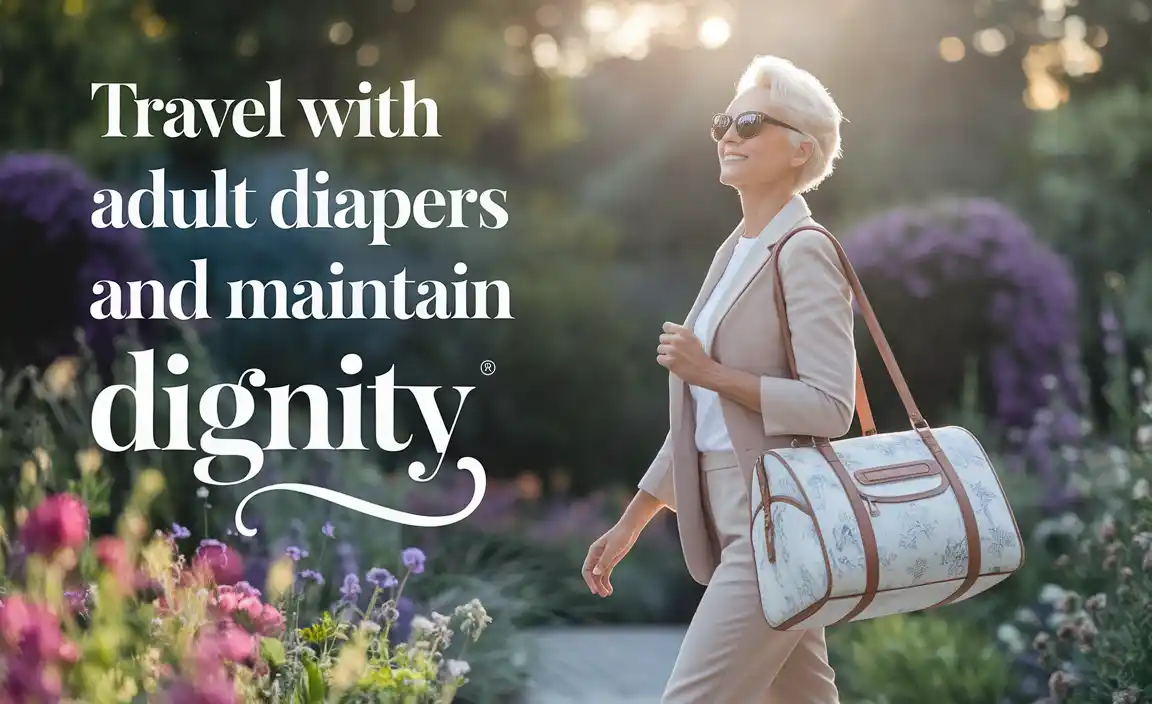 How To Travel With Adult Diapers And Maintain Dignity