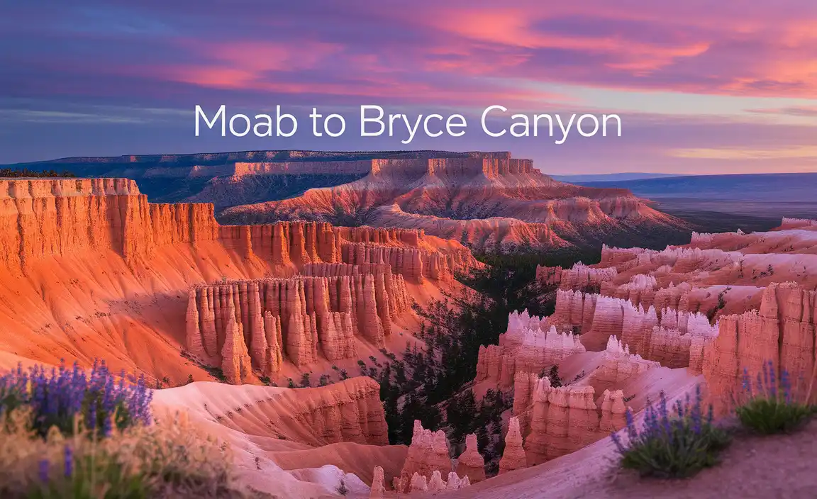 Moab To Bryce Canyon