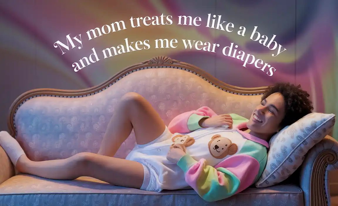My Mom Treats Me Like A Baby And Makes Me Wear Diapers