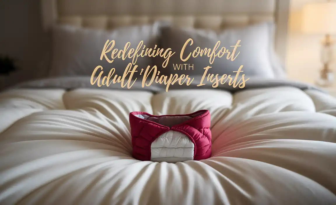 Redefining Comfort With Adult Diaper Inserts