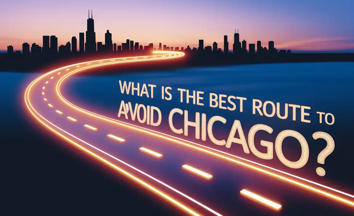 What Is The Best Route To Avoid Chicago