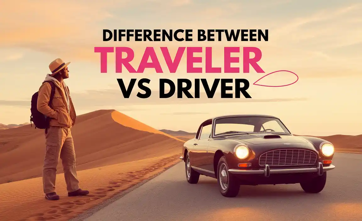 What Is The Difference Between Traveler vs Driver
