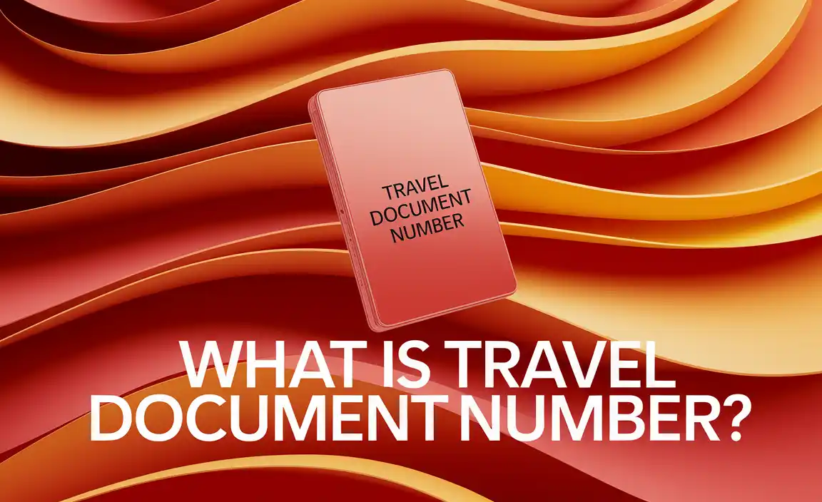 What Is Travel Document Number