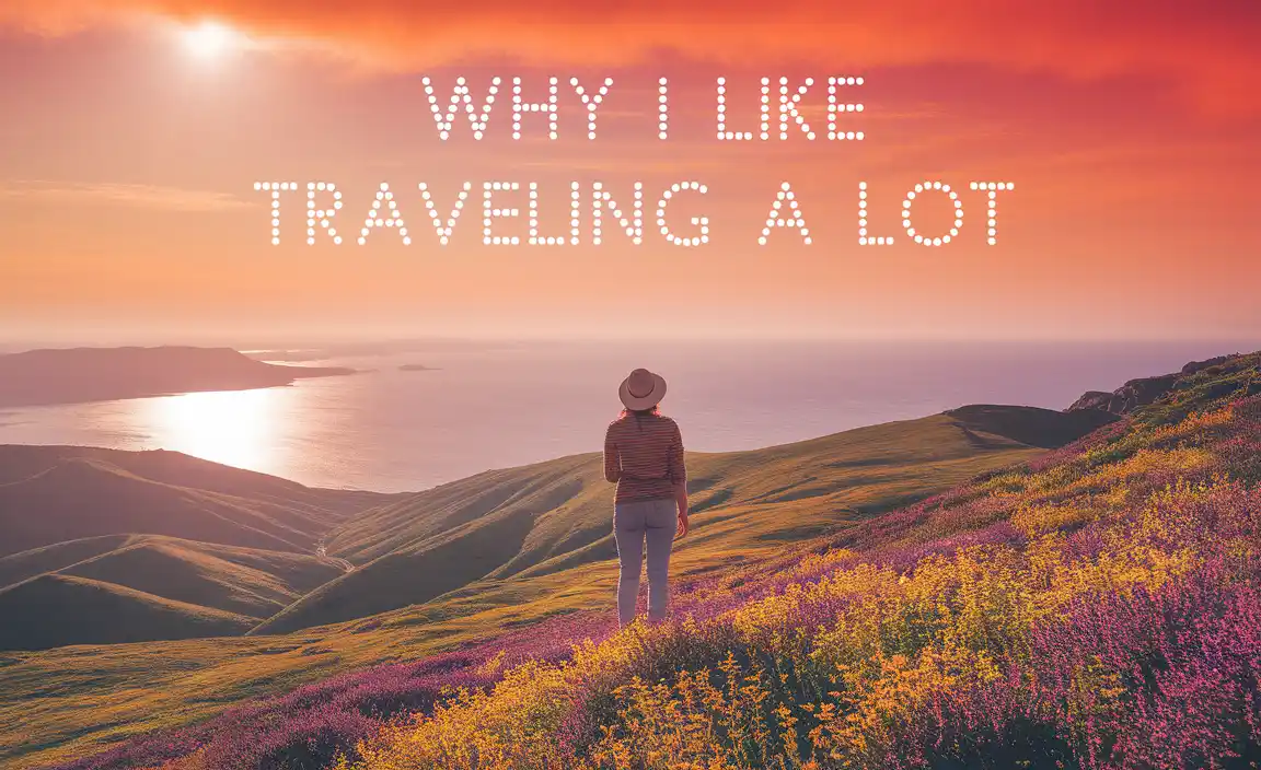 Why I Like Traveling A Lot