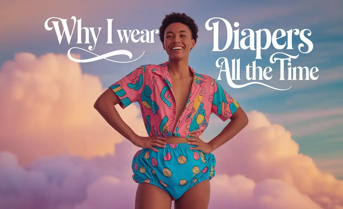 Why I Wear Diapers All The Time