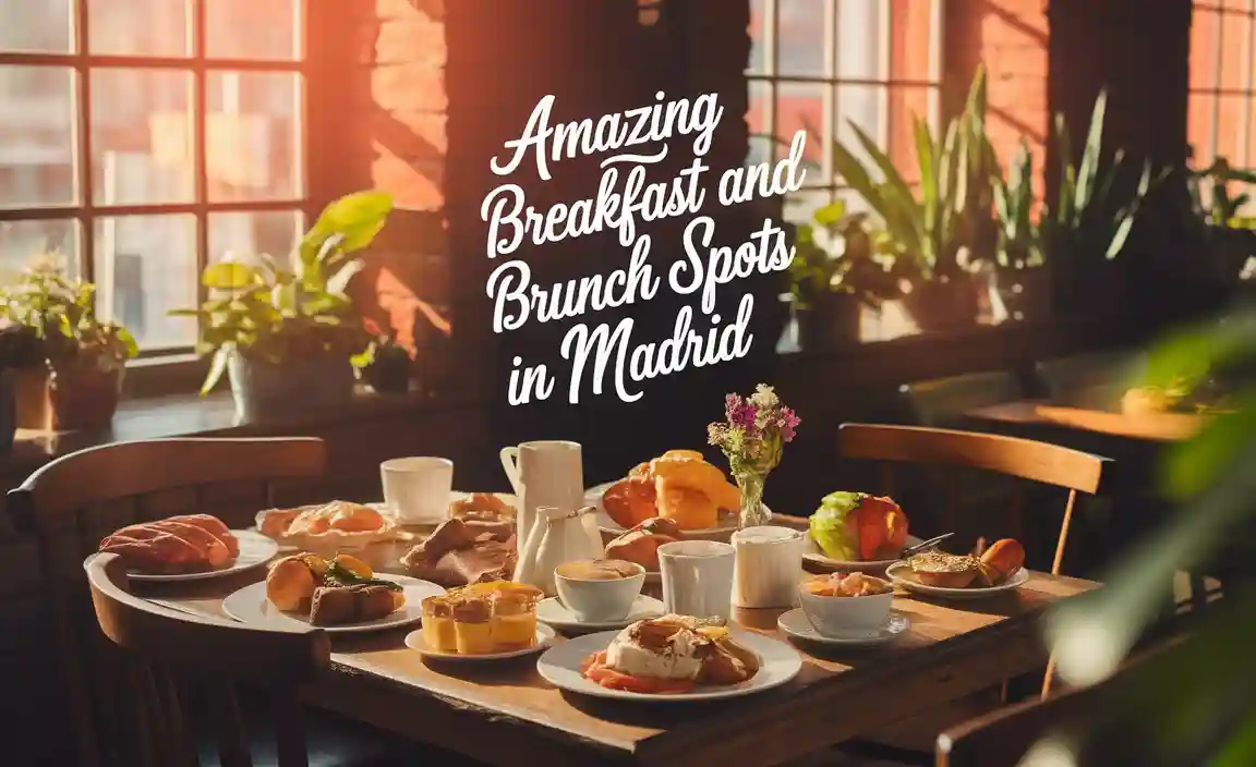 Amazing Breakfast And Brunch Spots In Madrid