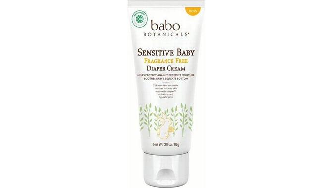 Babo Botanicals Sensitive Baby Fragrance-Free Diaper Cream