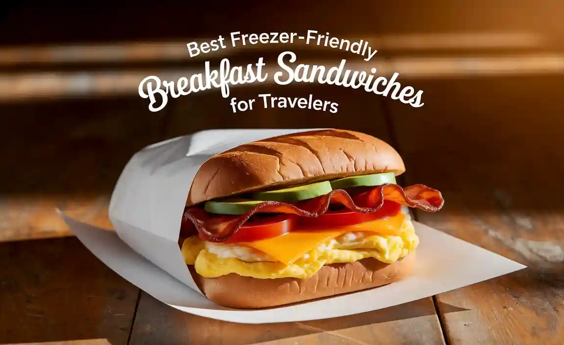 Best Freezer-Friendly Breakfast Sandwiches For Travelers