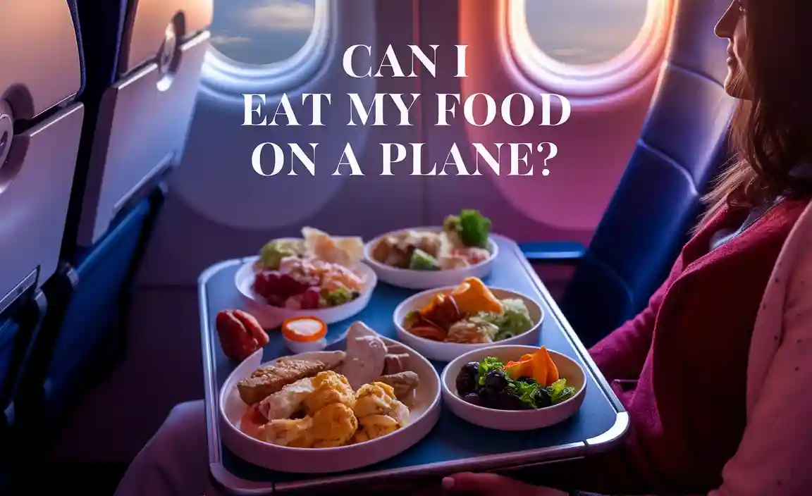 Can I Eat My Food On A Plane