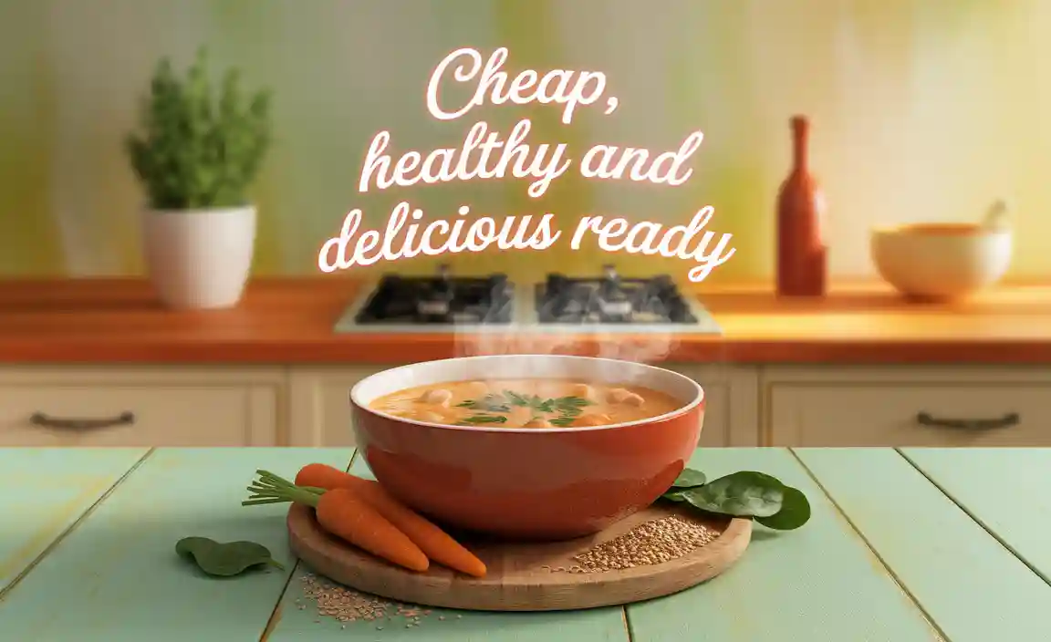 Cheap, Healthy And Delicious Ready