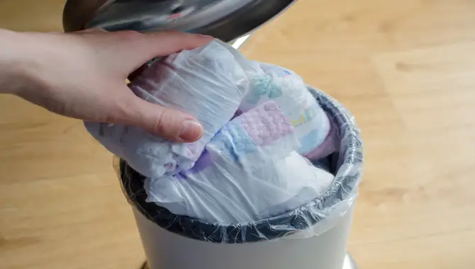 Disposing Of Diapers In The Trash