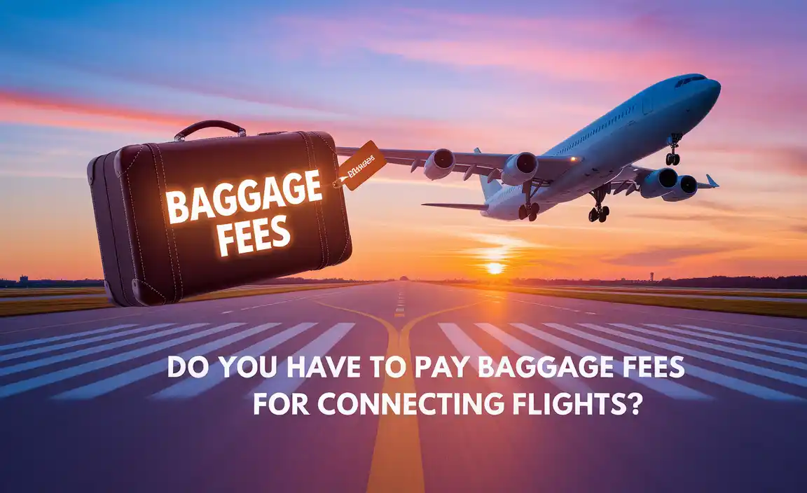 Do You Have To Pay Baggage Fees For Connecting Flights