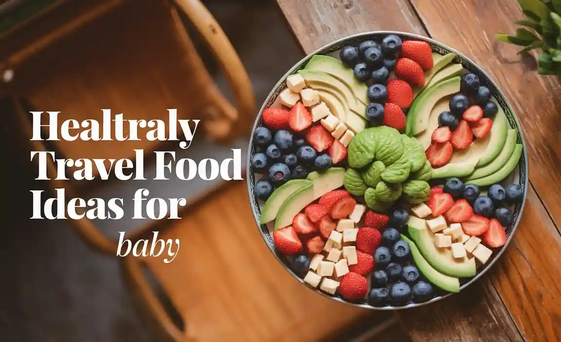 Healthy Travel Food Ideas For Baby