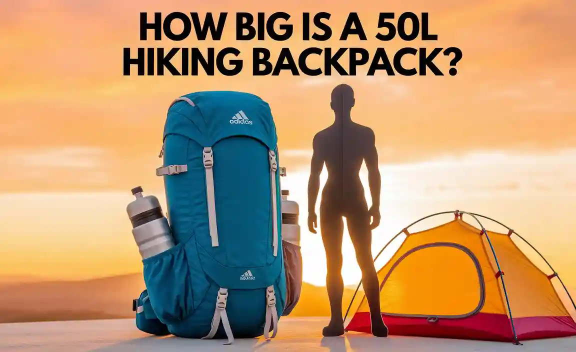 How Big Is A 50L Hiking Backpack