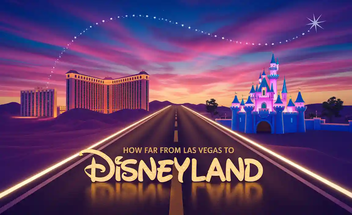 How Far From Las Vegas To Disneyland