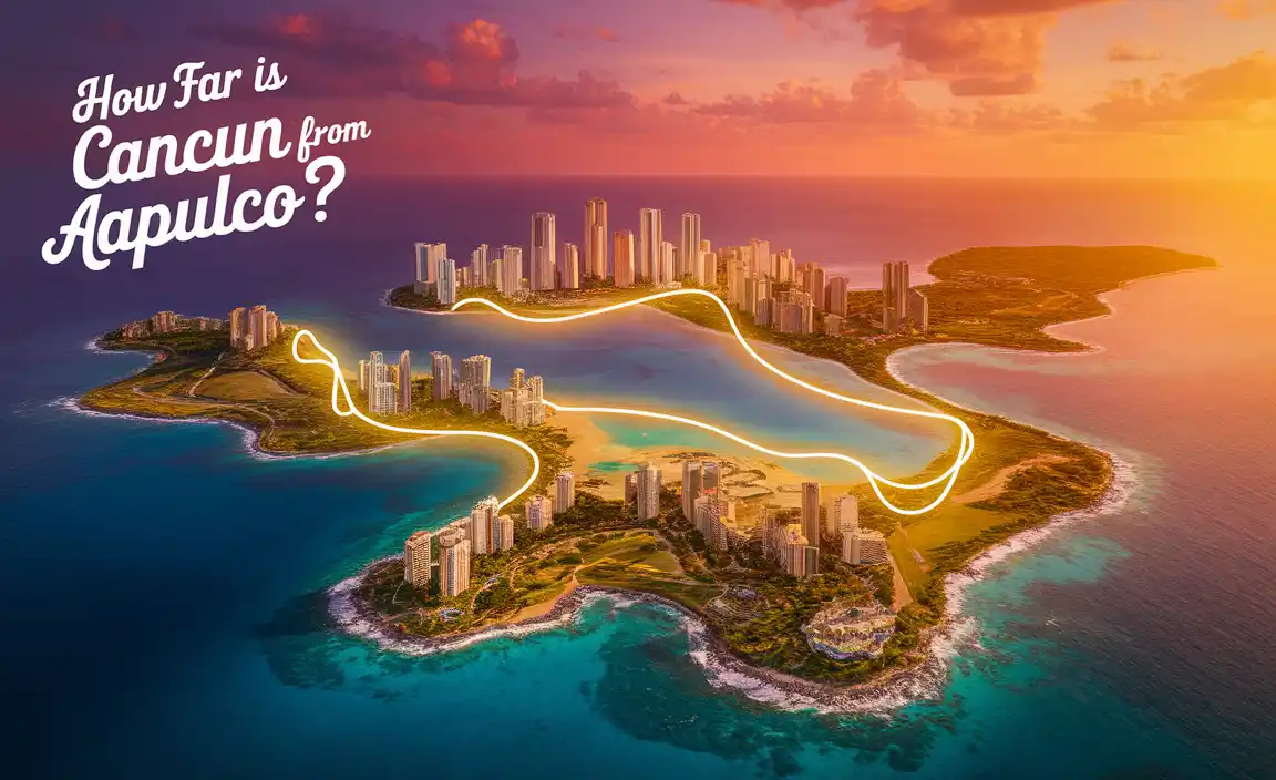 How Far Is Cancun From Acapulco