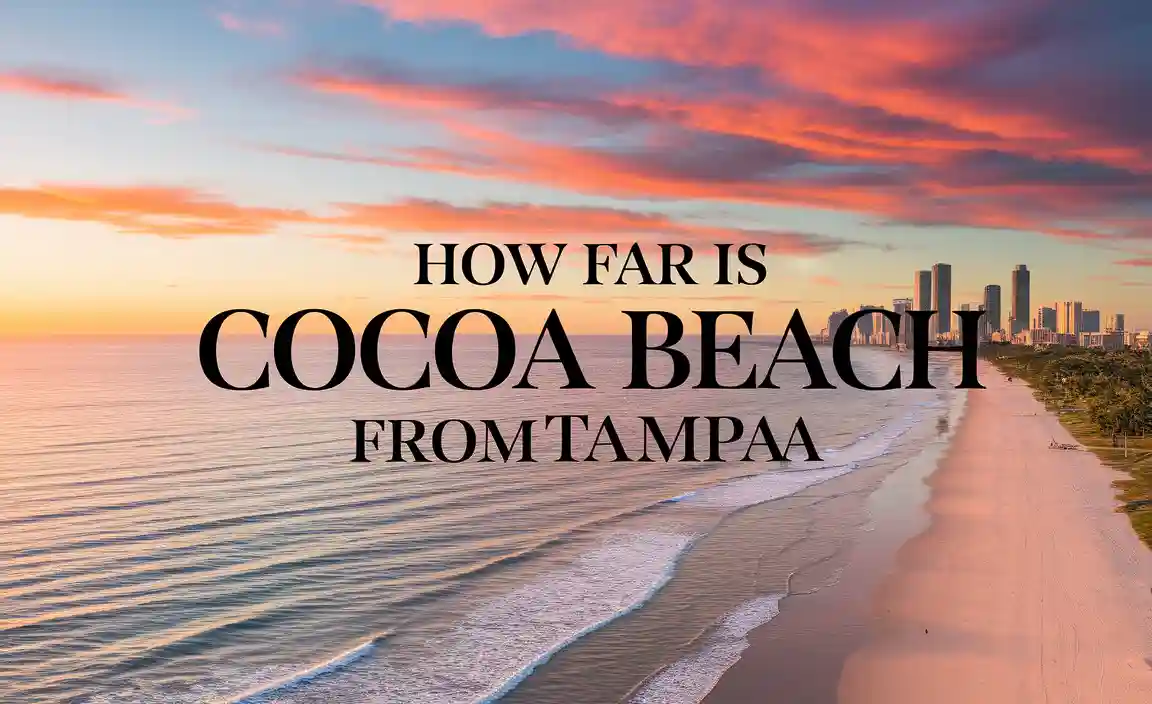 How Far Is Cocoa Beach From Tampa