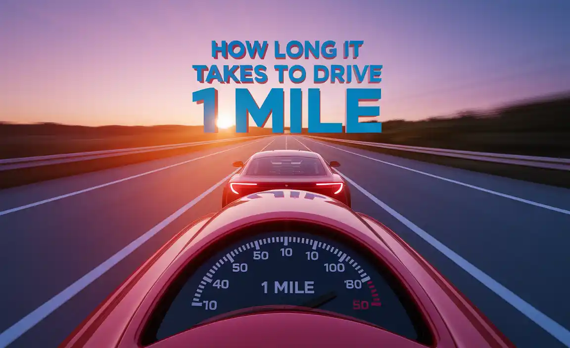 How Long It Takes To Drive 1 Mile